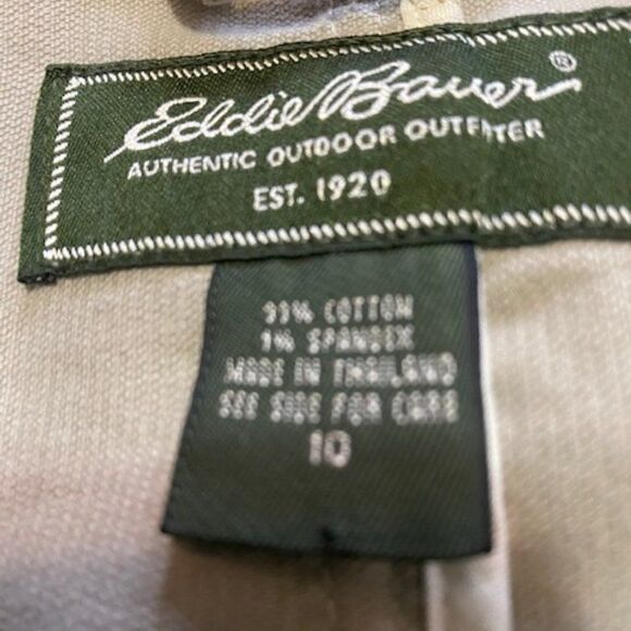 Eddie Bauer Tan Corduroy Blazer, size 10 - Picture 3 of 3